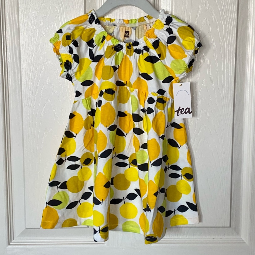Tea Collection Citrus Babydoll Dress - NEW!